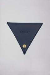Bourse Cuir Bleu