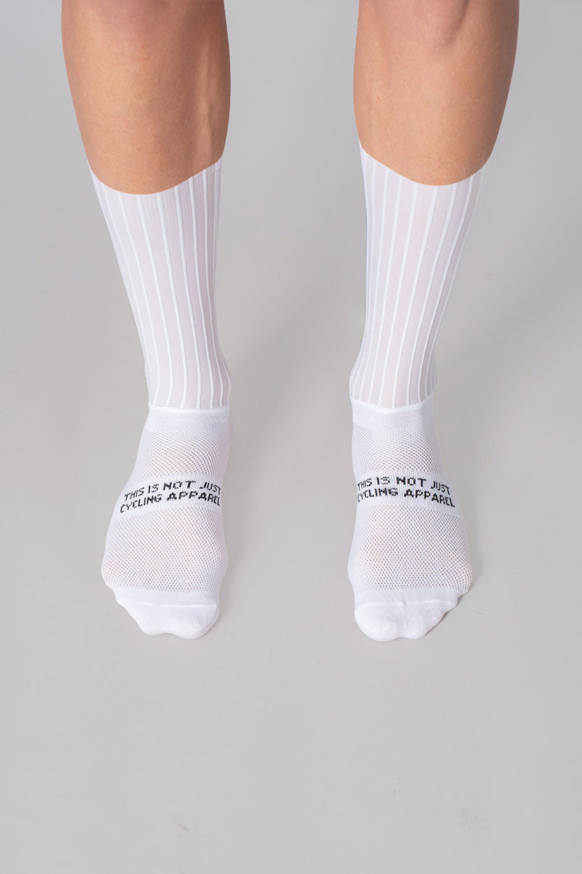 Calcetines Aero Ivory White SS25