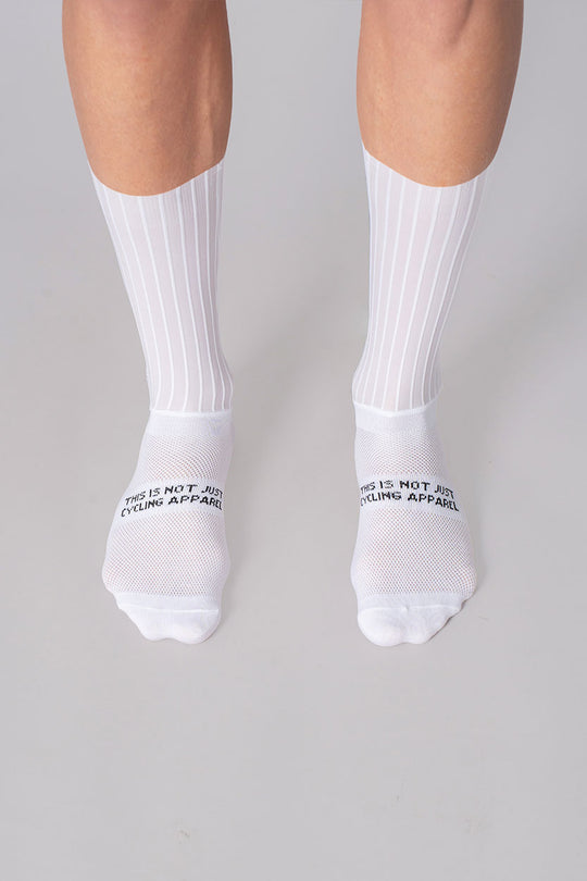 Calcetines Aero Ivory White SS25