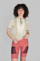 Maillot Xplore Zipper Stone Femme