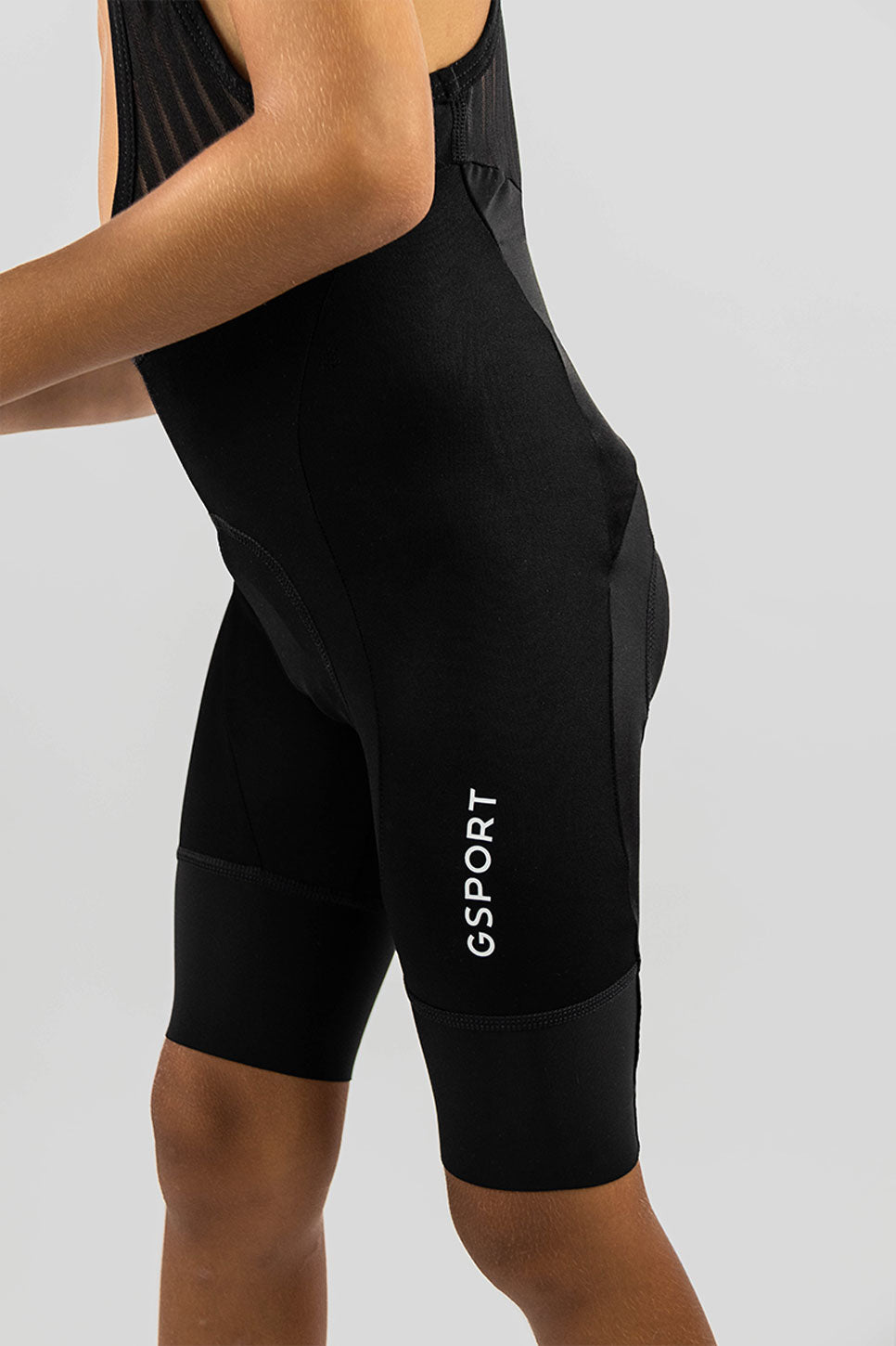 Kids One Black Bib Short