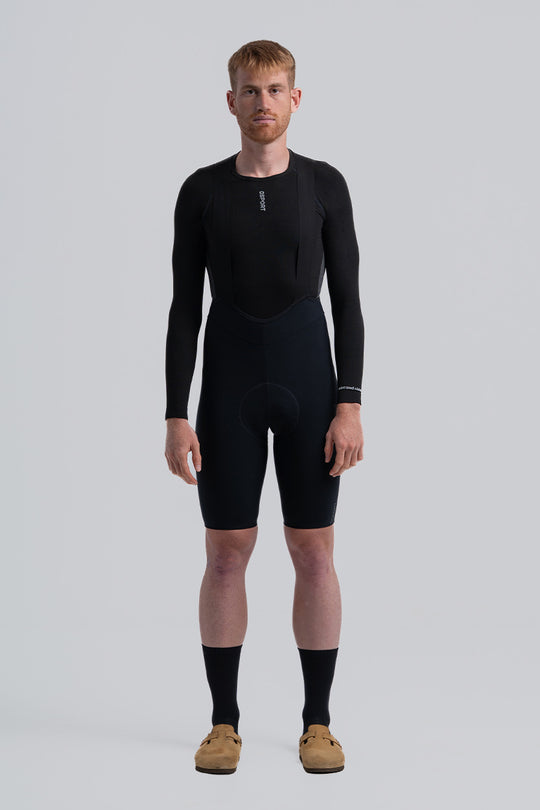 culotte corto aquazero negro ciclismo waterproof
