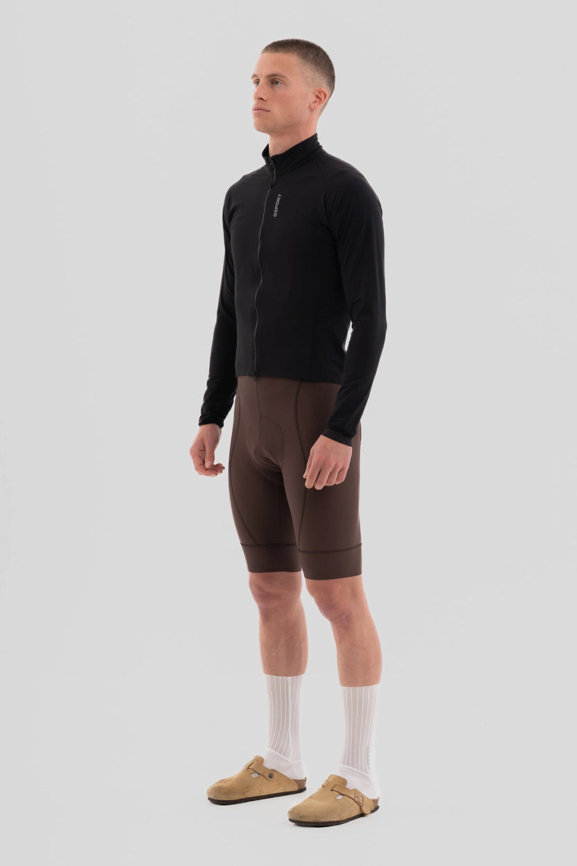 Chaqueta técnica para ciclismo en condiciones de viento y lluvia