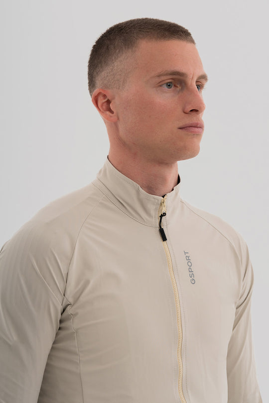 Chaqueta plegable de ciclismo Gsport en bolsillo trasero