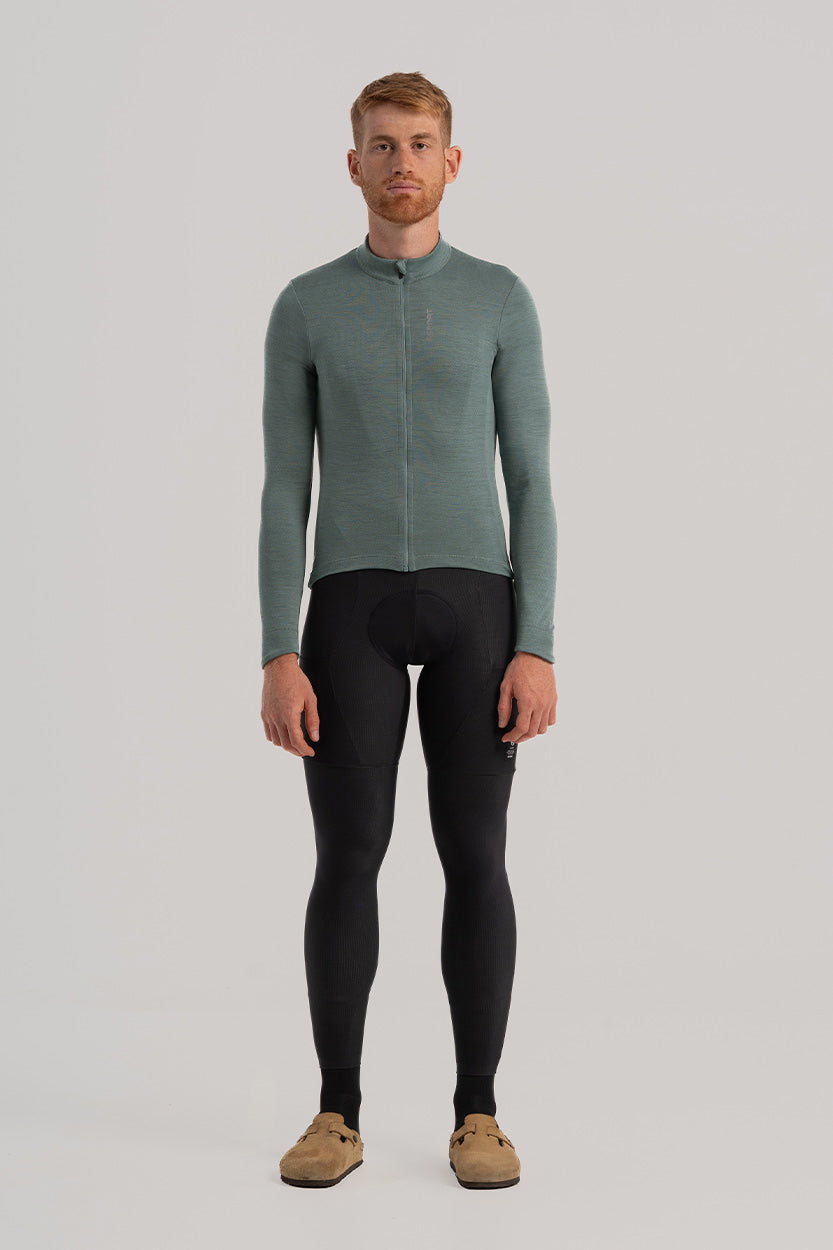 Maillot Pro Team Merino – Termorregulación natural para todo clima.