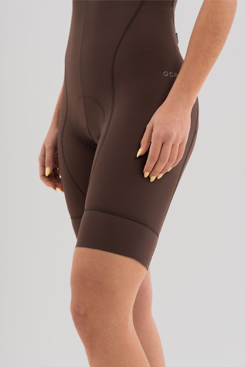 Women's Aero Mocha Bib Short