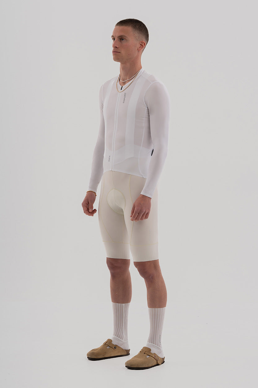 Men's Aero Ivory Long Sleeve Jersey
