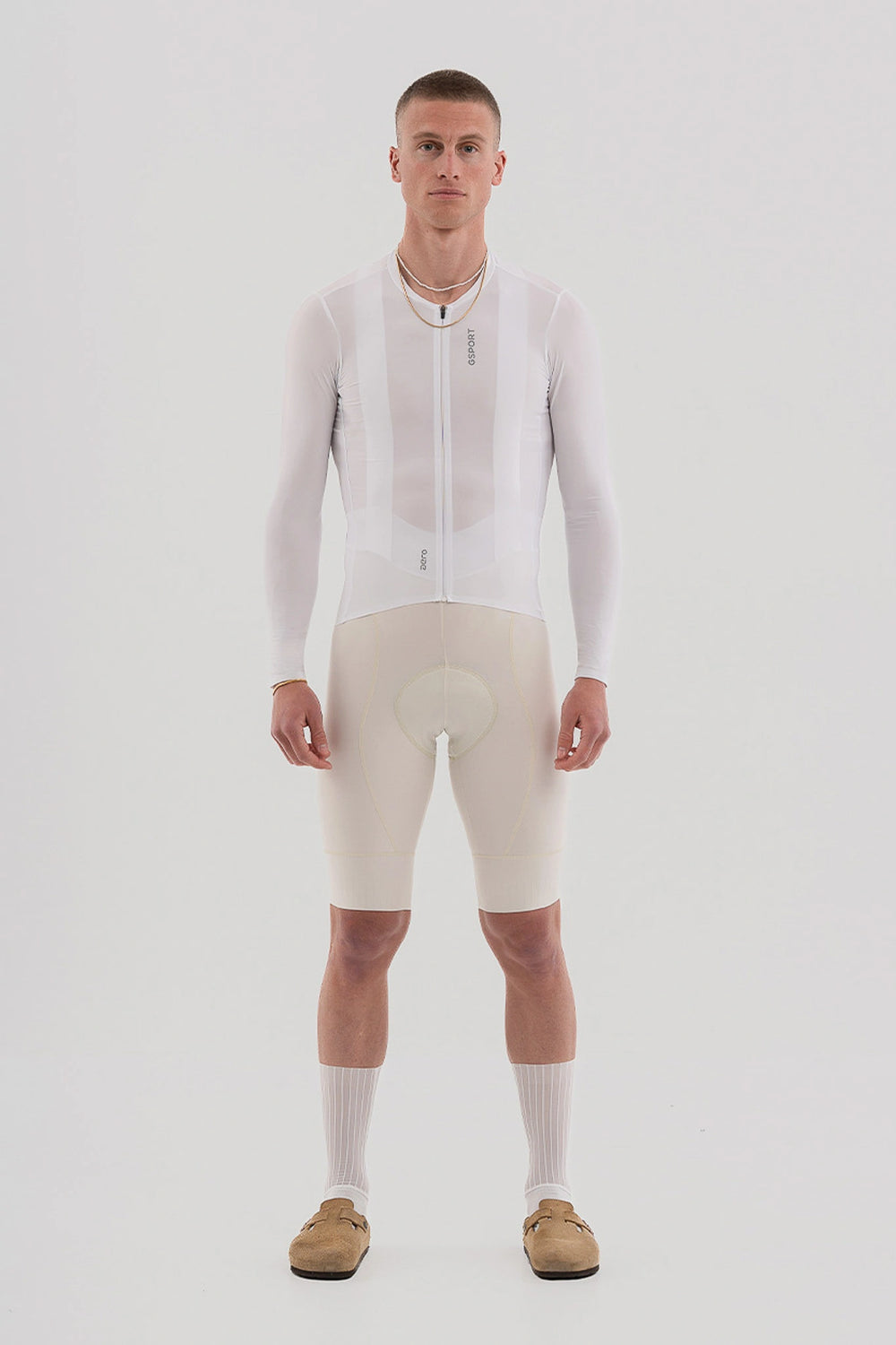 Men's Aero Ivory Long Sleeve Jersey