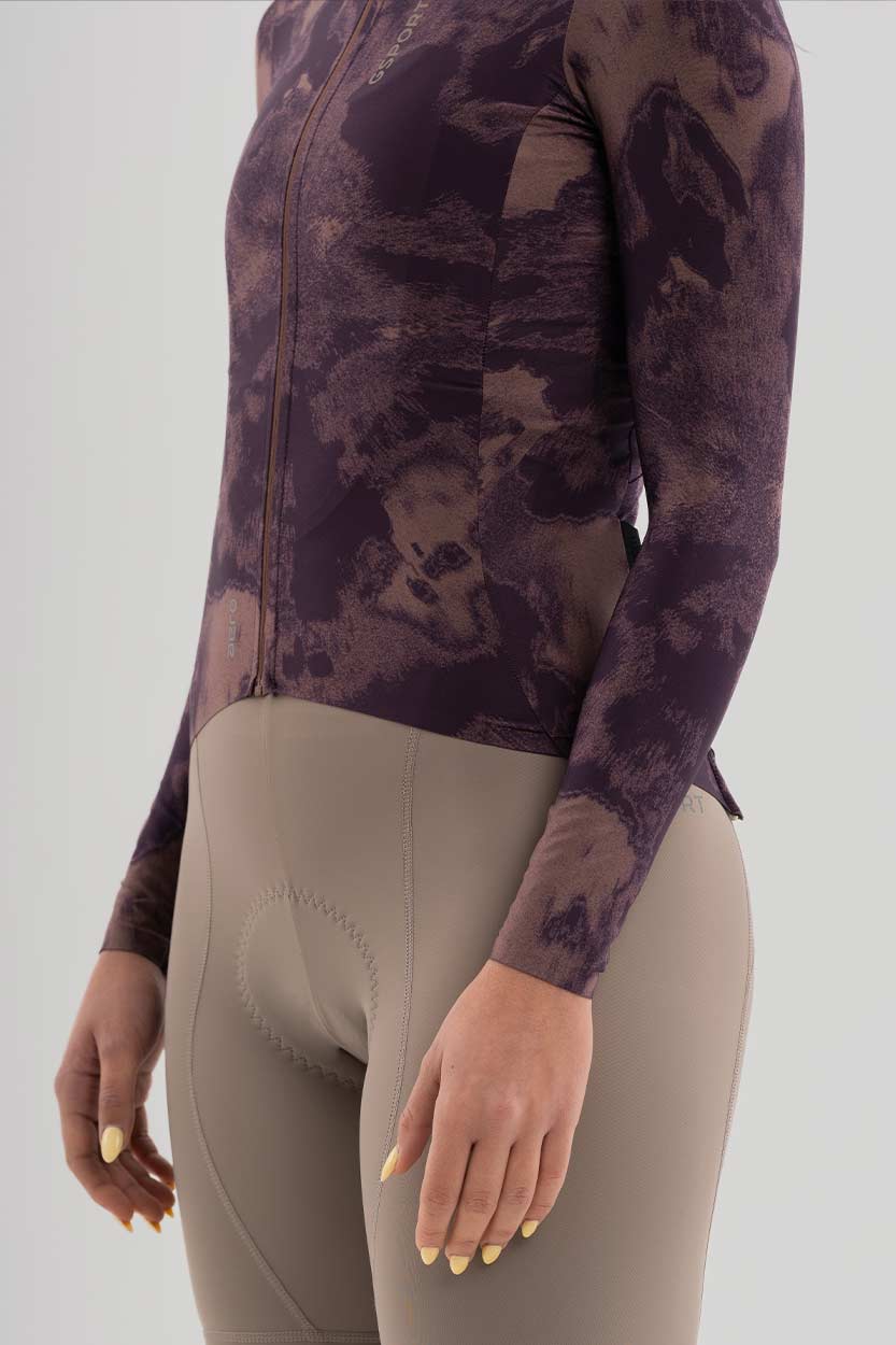 Maillot Aero Marble ML Femme