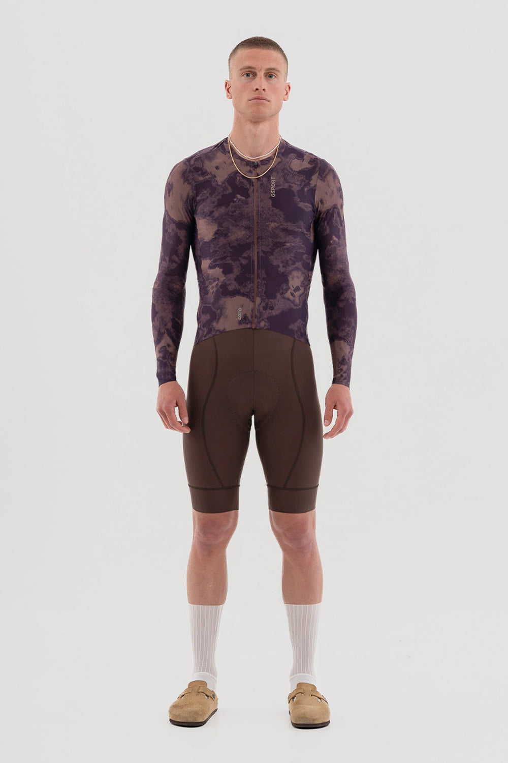 Camisola Aero Longa Marble Homem