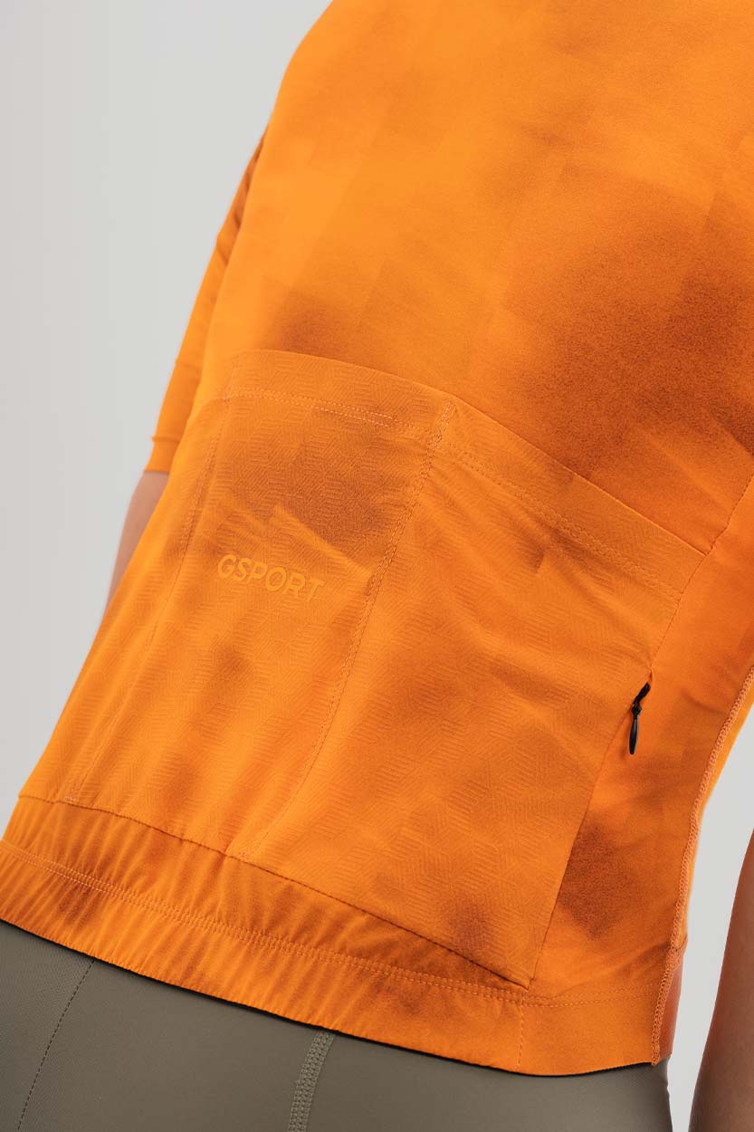 Maillot Pro Team Tangerine Femme