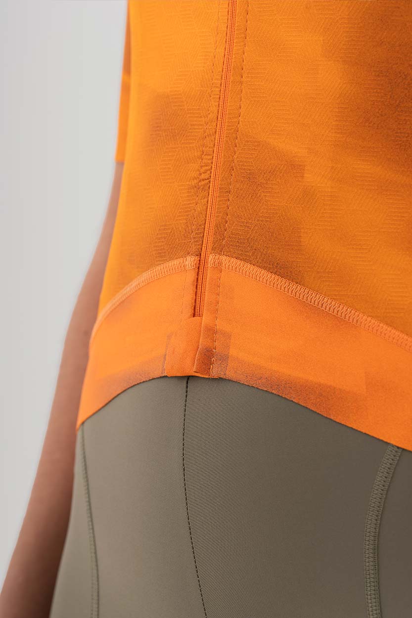Maillot Pro Team Tangerine Femme