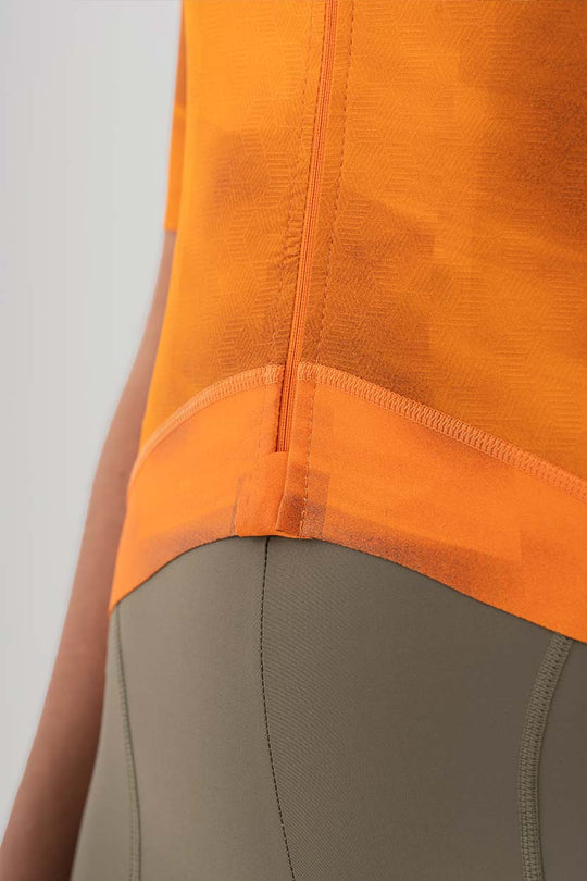 Maillot Pro Team Tangerine Femme