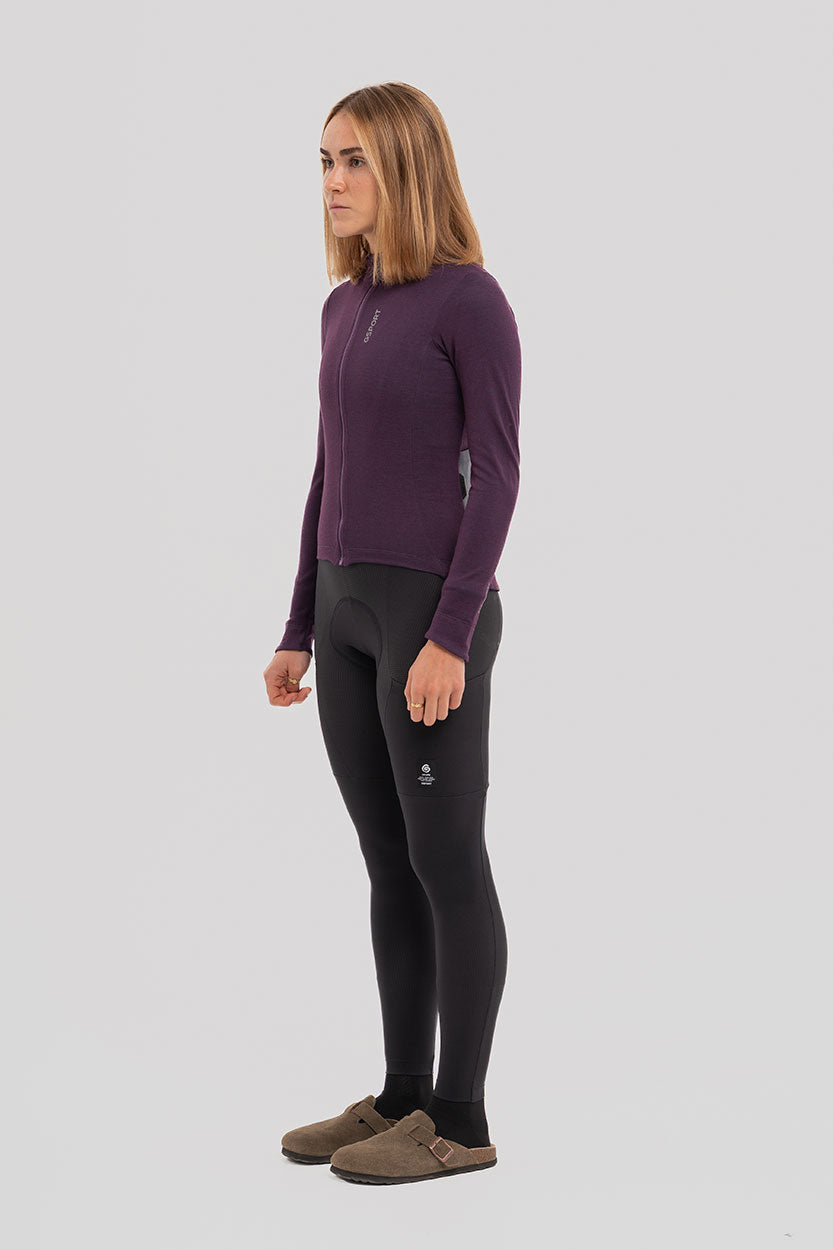 Maillot Active Merino Prugna