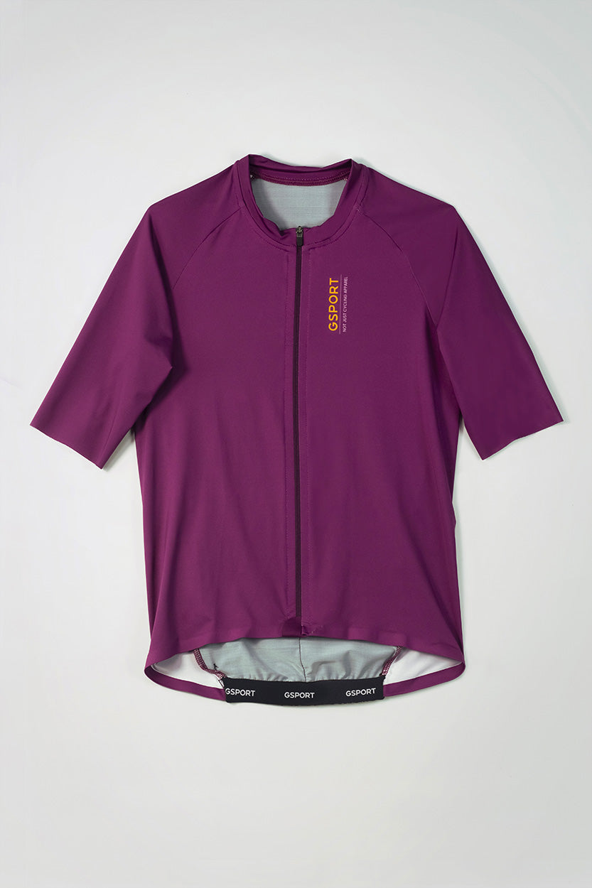 prendas de ciclismo d egsport. maillor pto team g power hombre morado